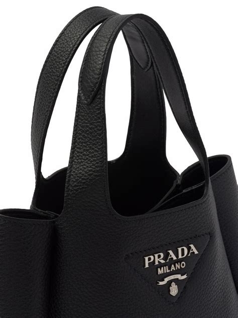 prada flou leather tote|Women's Totes .